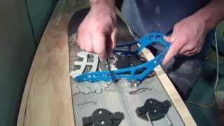 Karakoram Splitboard Binding Size Adjustment [upl. by Schifra]