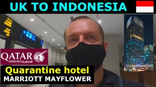 My journey from the UK to Quarantine in JAKARTA INDONESIA [upl. by Rumilly]