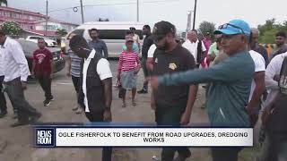 OGLE FISHERFOLK TO BENEFIT FROM ROAD UPGRADES DREDGING WORKS [upl. by Gabbi515]