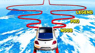 Testing cars vs wider and wider gaps in GTA 5 [upl. by Arykat303]