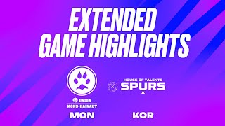 Union MonsHainaut vs House of Talents Kortrijk Spurs  Game Highlights [upl. by Incrocci]