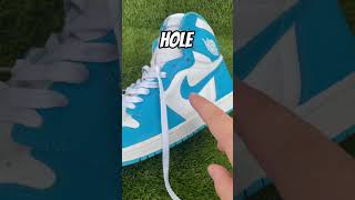 How to Lace your Jordan 1’s shoes sneaker sneakerheads [upl. by Phebe]