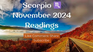 Scorpio ♏️ Karma Eating Them Up With Possible Health IssuesExpect A Msg By Nov 20th [upl. by Ahsemaj]