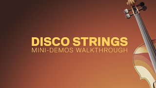 Disco Strings UDS™ Demo Walkthrough [upl. by Uos]