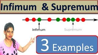 infimum and supremum with 3 different examples  Riemann sum  Part  2 [upl. by Aciretahs259]