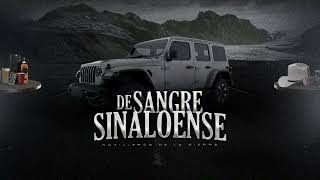 Novilleros de la Sierra  De Sangre Sinaloense  Lyric Video [upl. by Enneibaf]