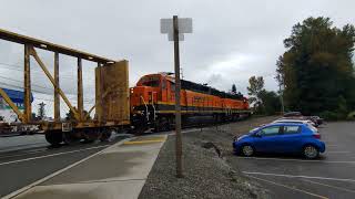 BNSF LOCAL with rare surprise [upl. by Weinrich]