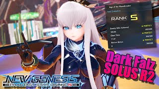 PSO2NGS Dark Falz Solus Rank 2 [upl. by Abagail]