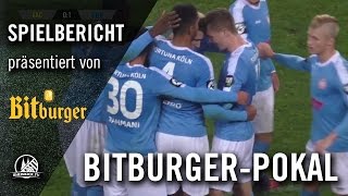 Alemannia Aachen  SC Fortuna Köln 2 Runde BitburgerPokal 20162017  Spielbericht [upl. by Brieta]