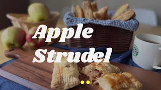 Apple Strudel 🍎 [upl. by Doughman]