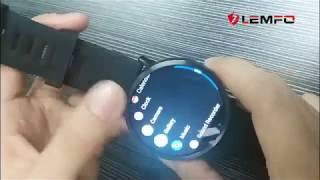 Smartwatch LEMFO LEM X 4G LTE ANDROID 71 MTK6739 [upl. by Elrak849]