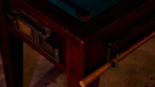 1930s CoinOp Floor Model Miniature Pool Table [upl. by Kaitlynn]