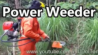 POWER GRASS WEEDER AT BRUSHCUTTER NA HINDI MABIGAT [upl. by Bower988]