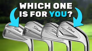 Titleist TSeries Irons ALL 4 Models Explained 2024 [upl. by Eenal570]