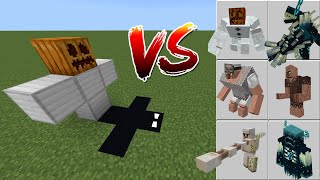 The Shadow Golem vs Minecraft Mobs [upl. by Alie]