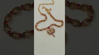 Necklace JewelleryCollection✨ diwali diwali2024 music jewellery jewellerycollection necklace [upl. by Nevag]