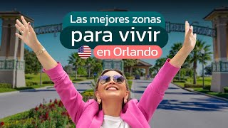 TOP 5 DE LAS MEJORES ZONAS DE ORLANDO PARA VIVIR [upl. by Burton]