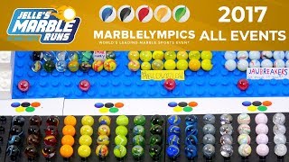 Marble League 2017 All Events [upl. by Noryak216]