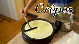 Crepes selber machen  Grundteig amp Rezept mit Crepe Maker [upl. by Castera]