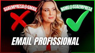 ATUALIZADO ✅ Como CRIAR um EMAIL Profissional para a sua EMPRESA e Integrar com Gmail em 2024 [upl. by Yeoj]