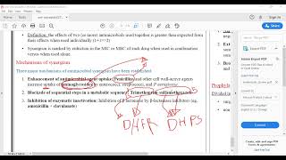 LECTURE ONE PART TWO ANTIMICROBIAL pharmacology online [upl. by Aicemaj]