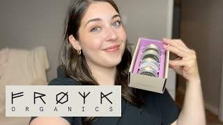 Froya Organics  Unboxing and Review  NORWEGIAN SKINCARE [upl. by Stevana81]