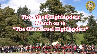 The Atholl Highlanders march onto quotThe Glendaruel Highlandersquot [upl. by Darraj]