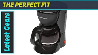 Toastmaster 5Cup Coffee Maker The Best Compact Coffee Solution [upl. by Anorahs]