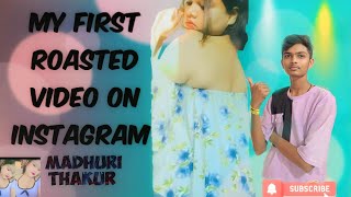 Chhapri girl roast video [upl. by Bren]