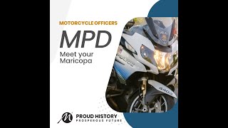 Meet Your Maricopa  Motorcycle Officers [upl. by Adlanor]