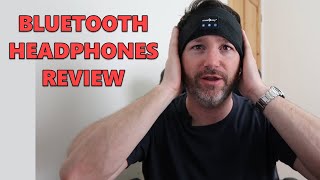 Bluetooth Sports Headphones Headband SleepPhones Review amp Unboxing [upl. by Croix]