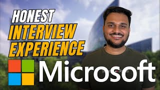 My Honest SDE 2 Interview Experience at Microsoft [upl. by Meece]