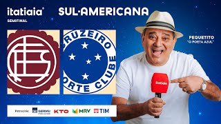 LANÚS X CRUZEIRO AO VIVO NA ITATIAIA  REACT DA COPA SULAMERICANA 2024 [upl. by Hirza]