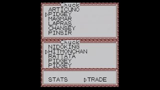 Pokemon RedBlue  Trading over more pokemon from Blue to Red [upl. by Anemix]