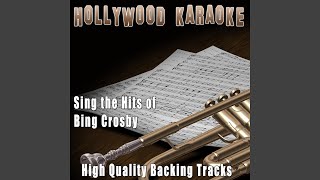 Goodnight Sweetheart Karaoke Version Originally Performed By Bing Crosby [upl. by Enimsay]