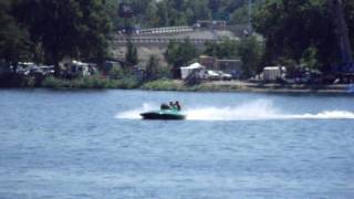 Vintage Bardahl Unlimited Hydroplane  2010 Columbia Cup [upl. by Sukul]