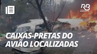 Queda de avião em Vinhedo Caixaspretas foram localizadas  Bandeirantes Acontece [upl. by Aretak]