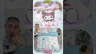 choose Kuromi 💜 VS Cinnamoroll 💙 Bedroom Home 🏡🏠 Lisa Or Lena Luxry Home tiktok cinnamoroll cute [upl. by Lynde]