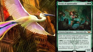 🧝TYVAR el Bastonejador🐦 Commander MTG Arena Historic Brawl en Català [upl. by Eceinahs]