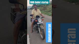 🏍️🙌👍👌🔥❤️🙏👏1995 model Bullet startup  Diesel youtube automobile bulletengine bulletservicing [upl. by Htiekram707]