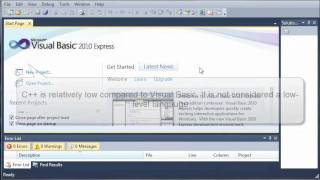 Visual Basic Tutorial  1  What Is Visual Basic [upl. by Eednas]