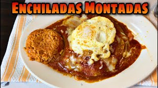 Enchiladas Montadas with Fried Egg [upl. by Llessur765]