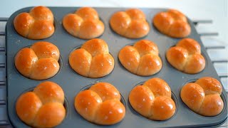 Soft Fluffy Cloverleaf Dinner rolls in less than 2 hours Old Fashioned Cloverleaf Rolls Recipe [upl. by Idhem]