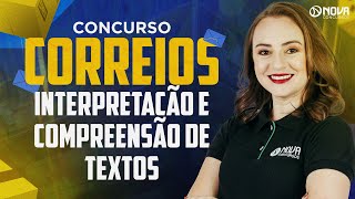 Concurso Correios Nível Médio 2024 Compreensão e Interpretação de Textos [upl. by Macgregor]