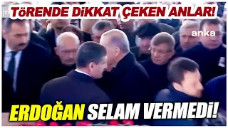 Deniz Baykalın cenaze töreninde dikkat çeken anlar Erdoğan Kılıçdaroğluna selam vermedi [upl. by Nirrok]