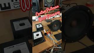 CantonPullmann West Germany 1980s Crossover Sound Test Magnat Car Speakers Angelicaaudio [upl. by Tolkan]