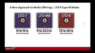 LTO8 and LTO7 Type M Tape Technology Webinar [upl. by Osborne]