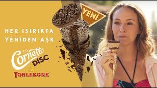 Yeni Cornetto Disc Toblerone  İlkAdımıAt [upl. by Joyann711]