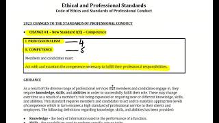 CFA L1 L2 and L3  Edge Designations  Ethics changes for 2025 [upl. by Llezo]