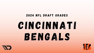 2024 NFL Draft Cincinnati Bengals Draft Grade [upl. by Attoynek718]